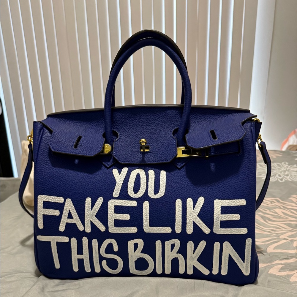 Sonique Saturday- You Fake Like This B Bag Excellent Condition #YFLTB